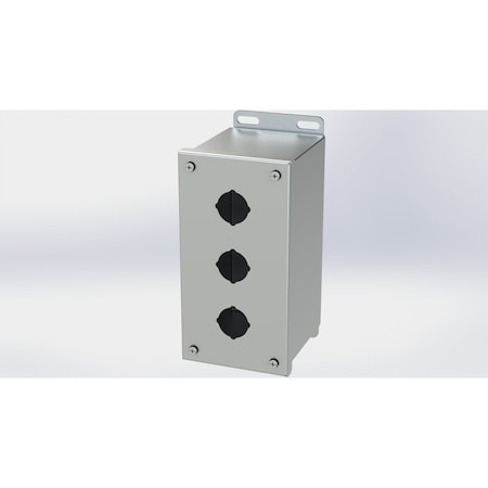 Saginaw Control & Engineering S.S. PBX Enclosure SCE-3PBXSS